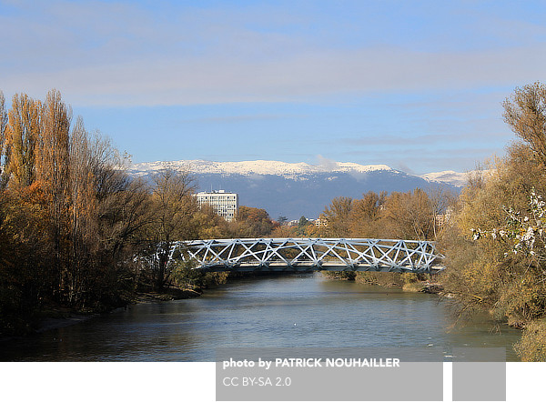 Pont Hans-Wilsdorf Bridge, brodbeck roulet, Geneva, Genève, Switzerland, Hans Wilsdorf Foundation, Rolex